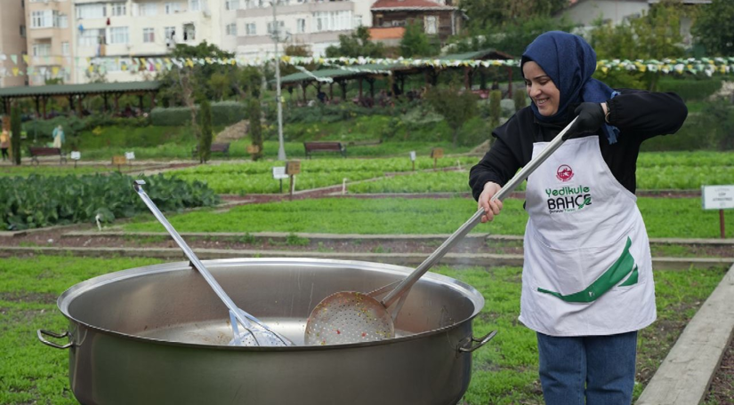 Fatihli vatandaşlar Yedikule Bahçe’de