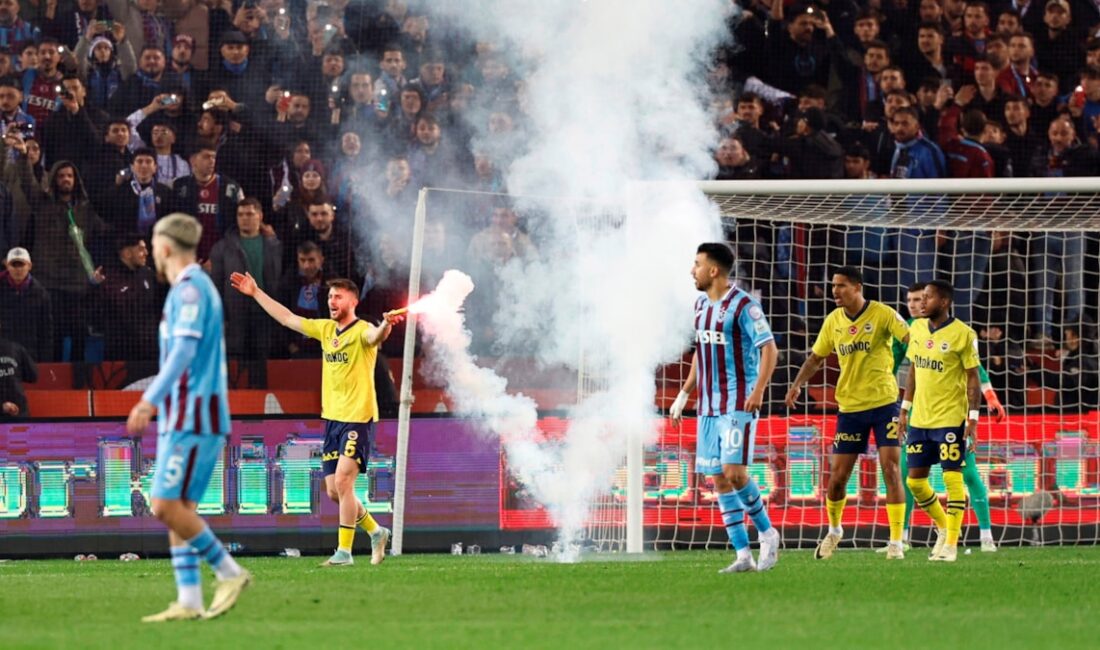 Trabzonspor-Fenerbahçe maçı sonrası yaşanan