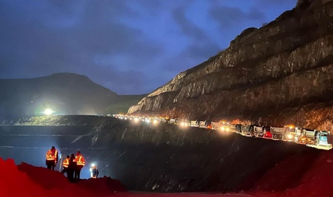 Erzincan’ın İliç ilçesindeki madende