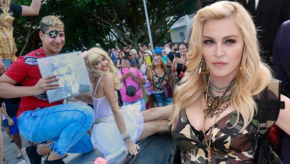 Madonna’dan ücretsiz konser: Binlerce kişi akın etti