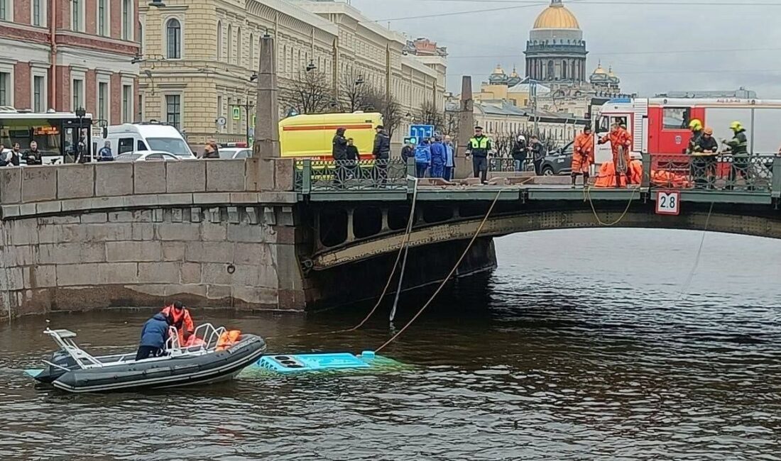 Rusya'nın St. Petersburg kentinde