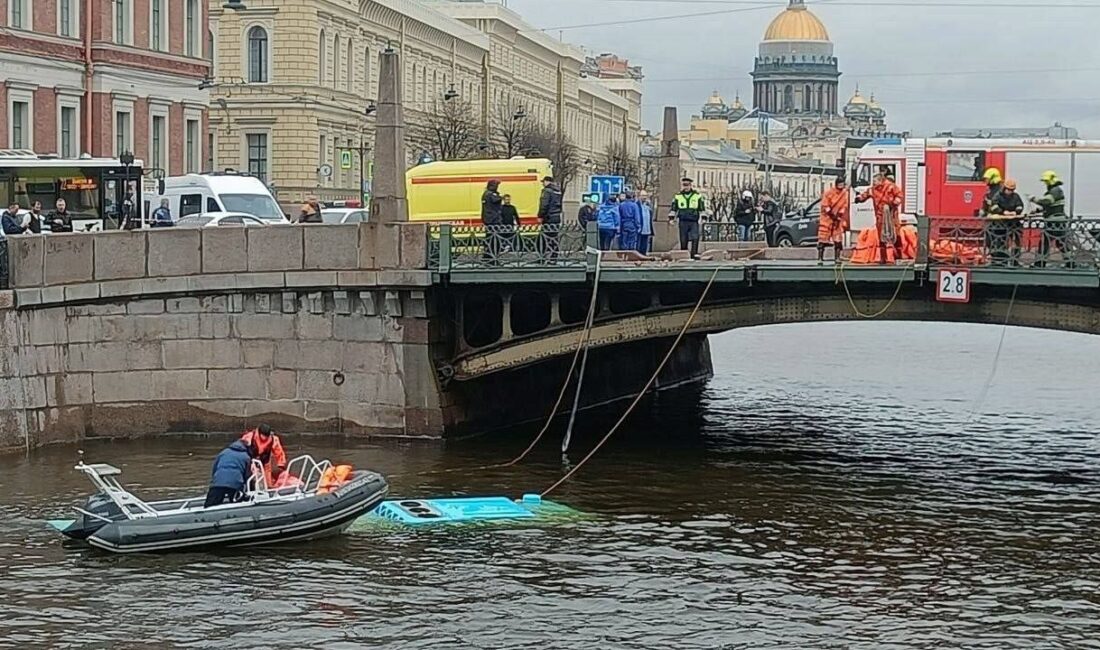 Rusya’nın St. Petersburg kentinde