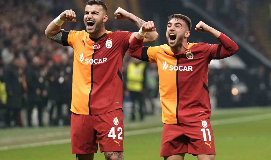 GALATASARAY’IN DEFANS FUTBOLCUSU ABDÜLKERİM BARDAKCI, DİNAMO KİEV MAÇINDA KAYDETTİĞİ GOLLE,