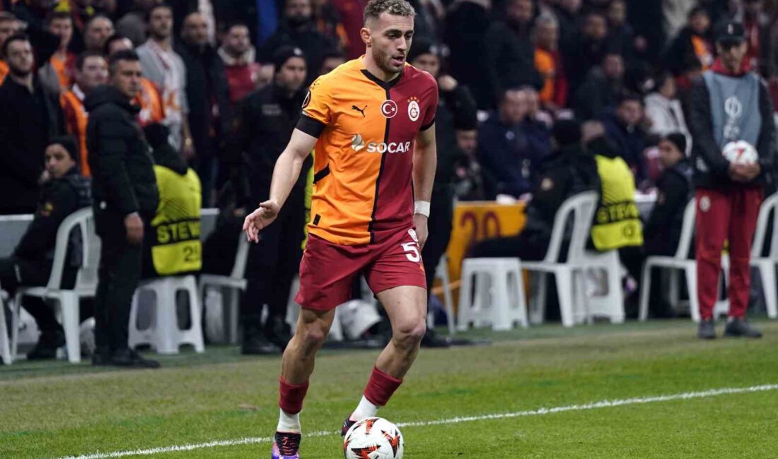 GALATASARAYLI FUTBOLCU BARIŞ ALPER YILMAZ, DİNAMO KİEV MAÇININ 50. DAKİKASINDA