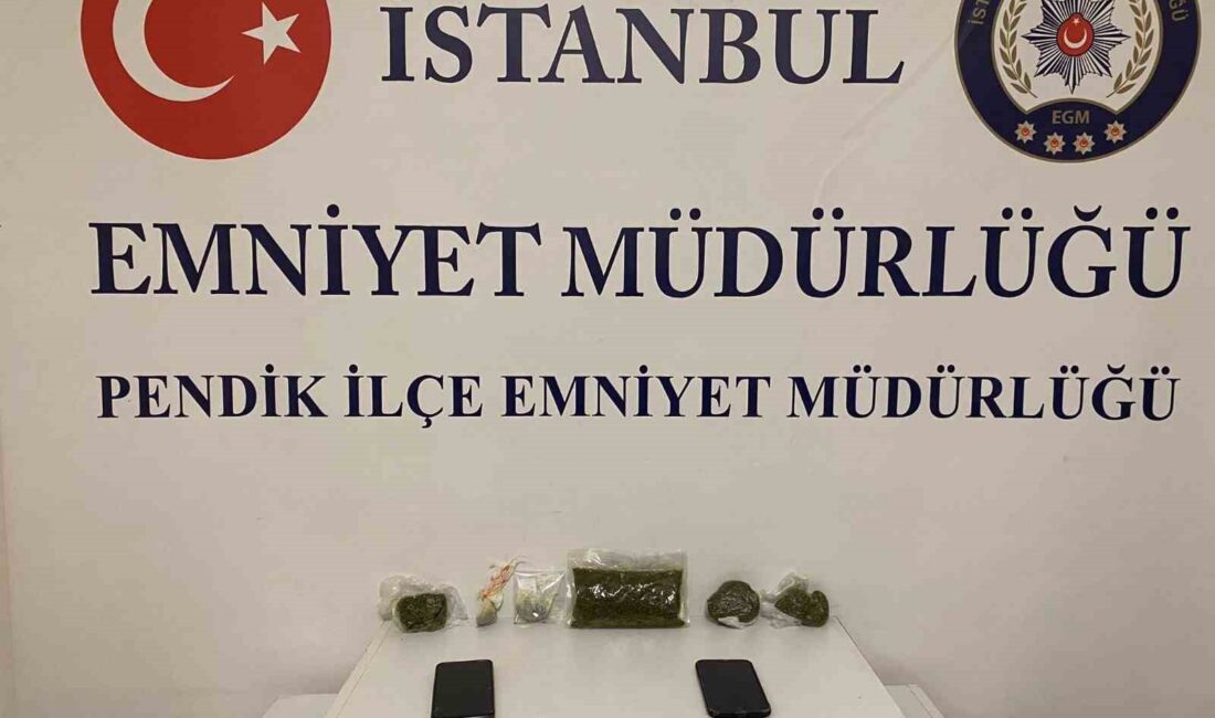 ESENYURT VE PENDİK'TE UYUŞTURUCU