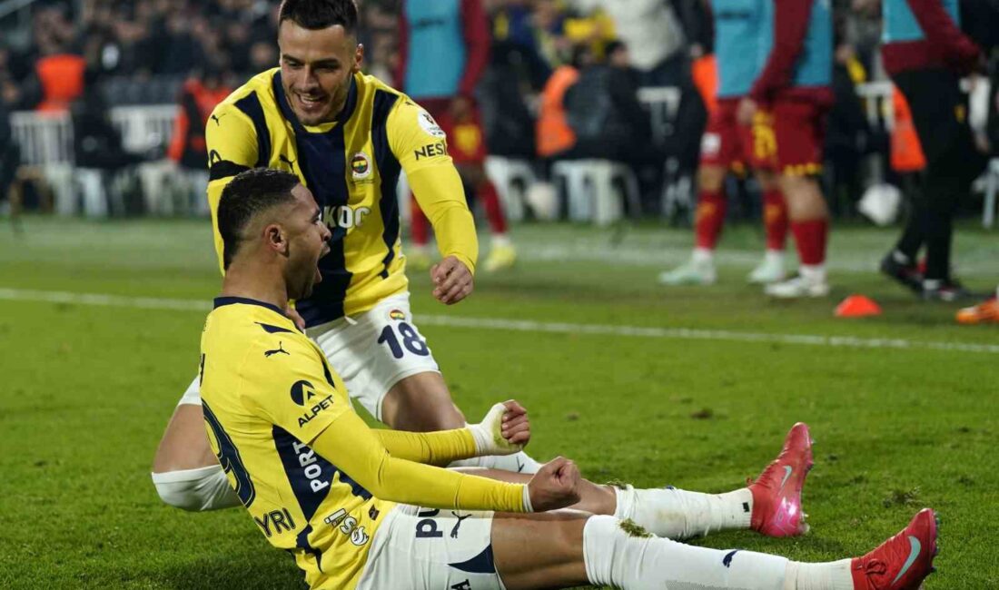 FENERBAHÇE, TRENDYOL SÜPER LİG'DE KARŞILAŞTIĞI GÖZTEPE'Yİ 3-2 MAĞLUP EDEREK EVİNDE