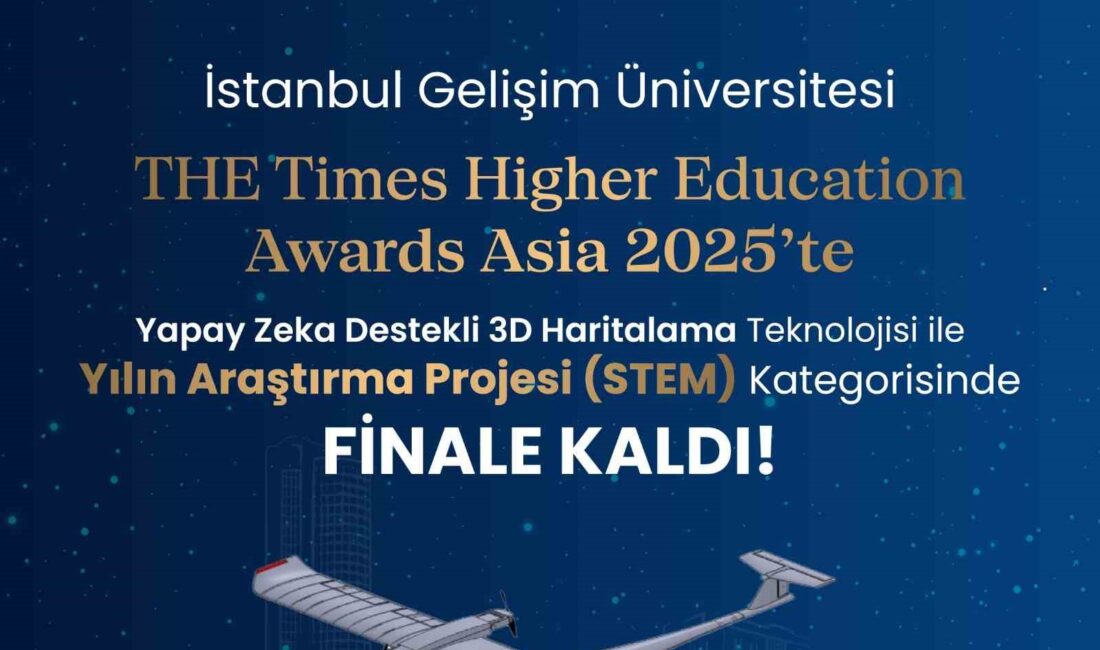 İSTANBUL GELİŞİM ÜNİVERSİTESİ (İGÜ), 2025 YILI TİMES HİGHER EDUCATİON (THE)