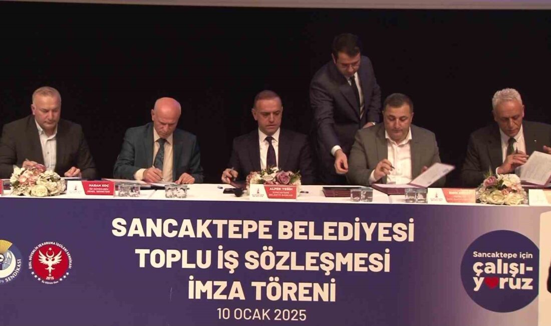 SANCAKTEPE BELEDİYESİ'NDE TOPLU İŞ